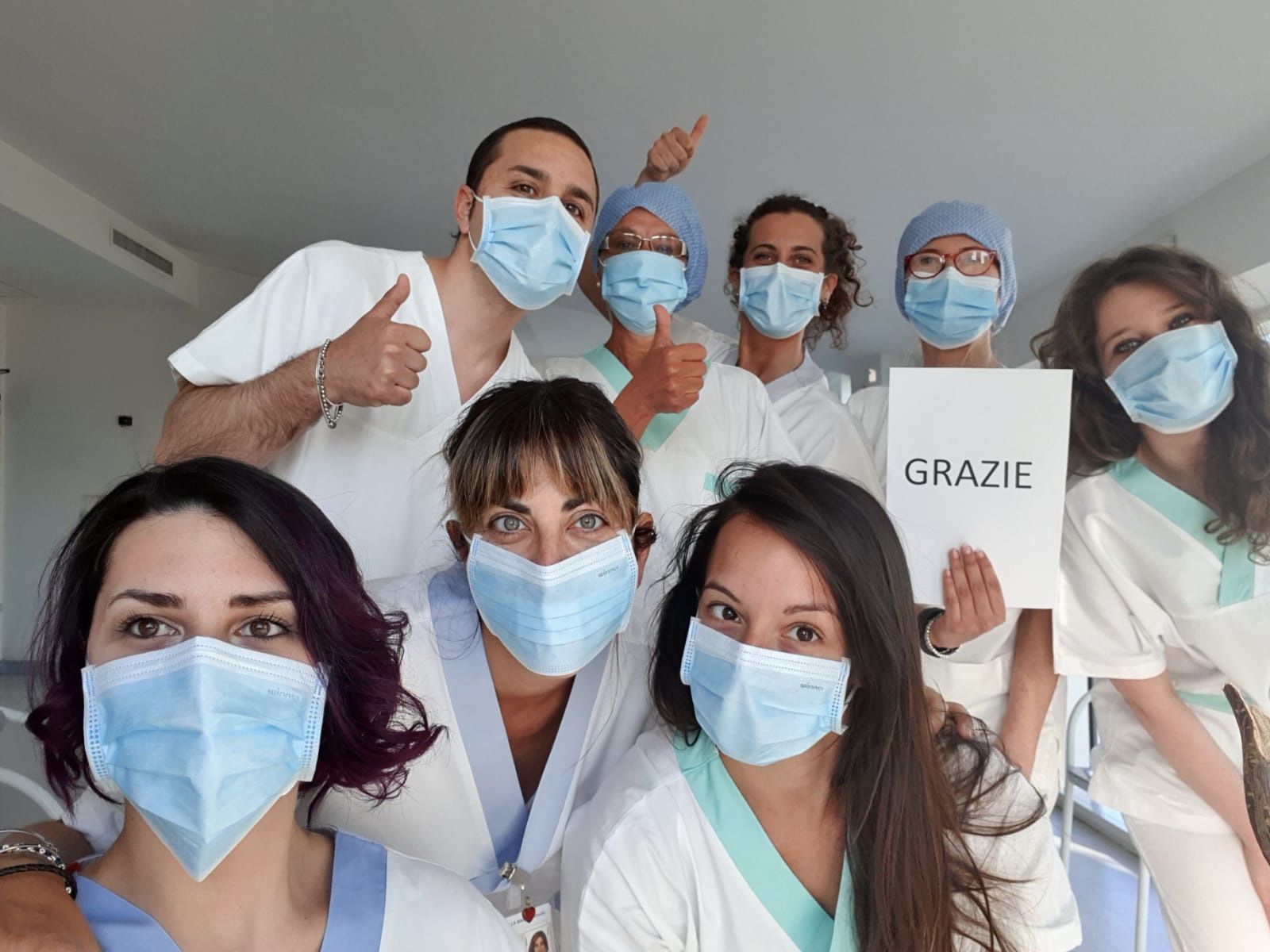 Masks received in Italy!